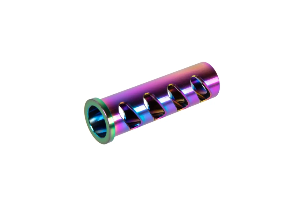 LA Capa Customs CUTOUT slotgeleiderkap voor TM Hi-Capa 5.1 replica's (met Delrin ring) Regenboog