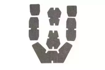 Zestaw rzepów na hełmy typu CP - Foliage Green