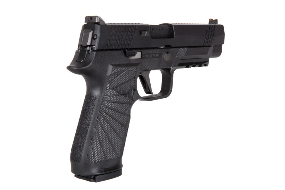 WE F17 Réplique de pistolet à à à green gas Noir