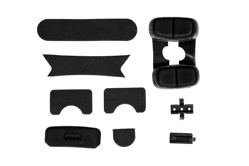 Réplica del casco Aramida balística - negra