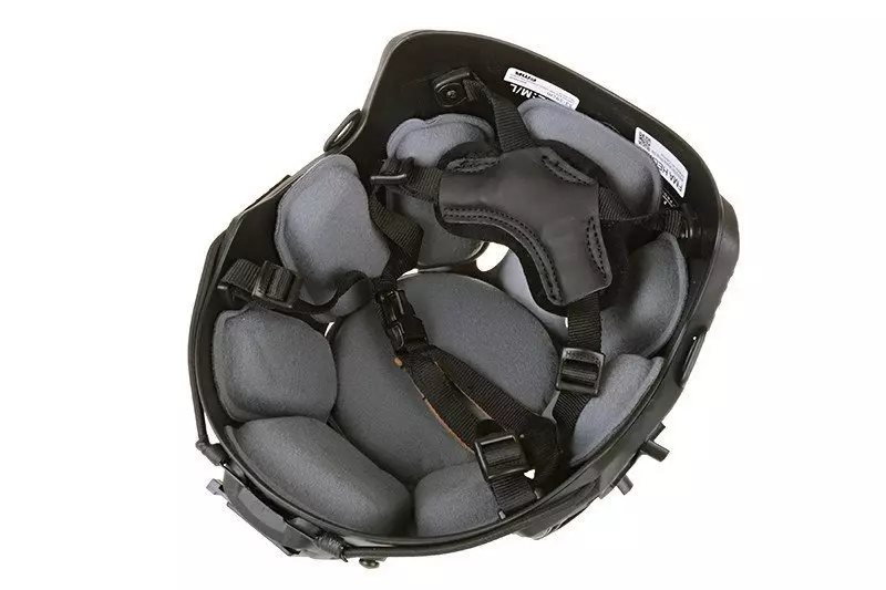 Réplica cascou FAST PJ CFH - negro (M/L)