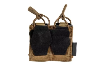Dvojitý pistolová sumka pro vesty skeletch - Coyote Brown