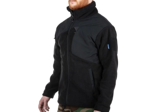 Bluza polarowa Emerson Gear Blue Label “Glaucidium" Czarna