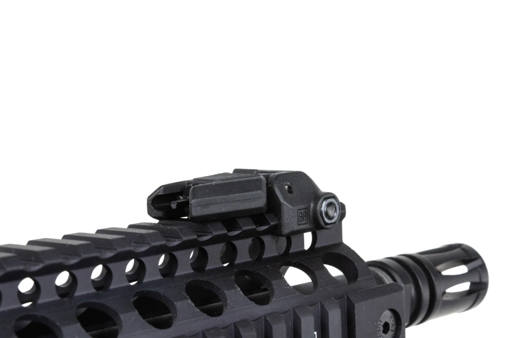 Specna Arms Daniel Defense® MK18 SA-P26 Prime™ Aster II ETU airsoft Carabina con motor brushless de un solo disparo Negro