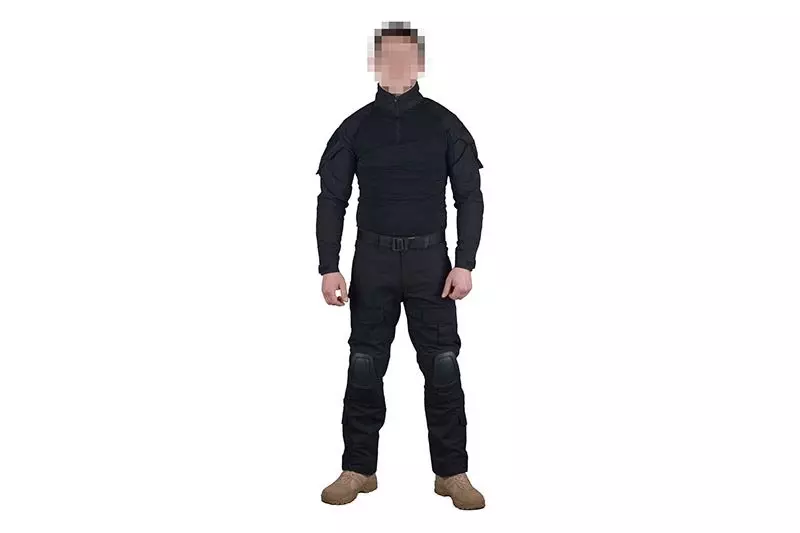 Sada vojenská uniformaowy Combat Uniforma - černá