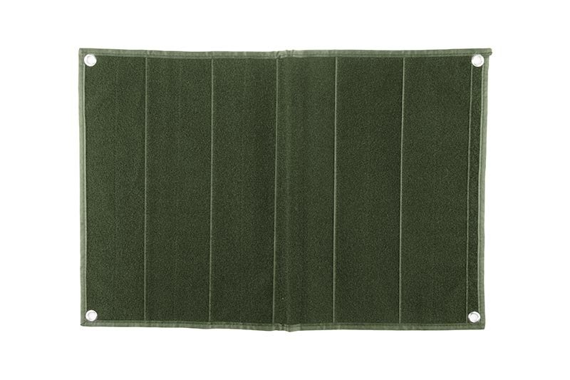 Support pour collectionneurs de patchs - vert olive