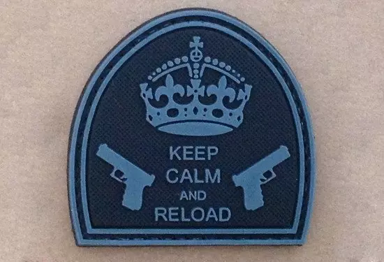 Patch - Keep Calm And Reload - Black