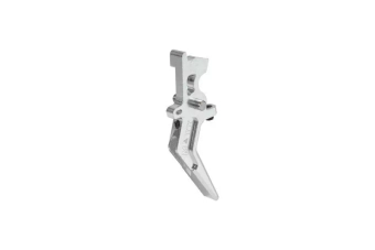 CNC Aluminio Lengüeta de Gatillo de Velocidad Avanzada (Estilo A) - Plata