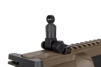 Réplica fusil Helios KAC SR-16E Mod2 CQB M-LOK - Dark Earth
