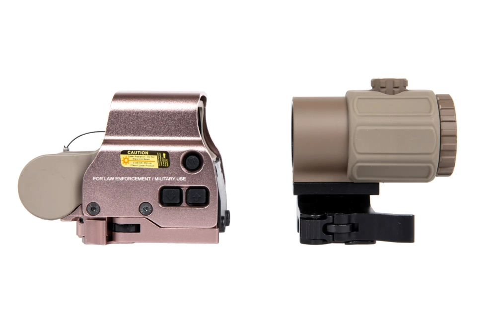 WADSN type XTO collimator set with magnifier type T43 Dark Earth
