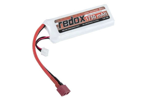 Batterie Li-Po Redox 1750 mAh 7.4 30C SC Dean