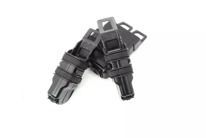 Juego de fundas FAST para cargadores 5.56 y 9mm - negro