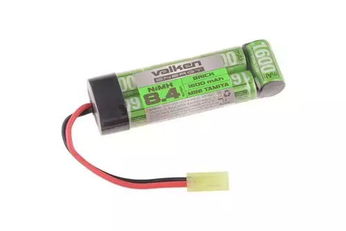 NiMH 8.4V 1600 mAh Battery - Flat Brick Mini