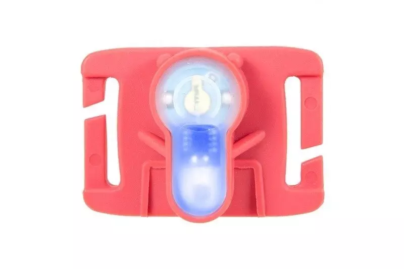 Marker elektroniczny Lightbuck MOLLE - różowy (niebieskie światło)