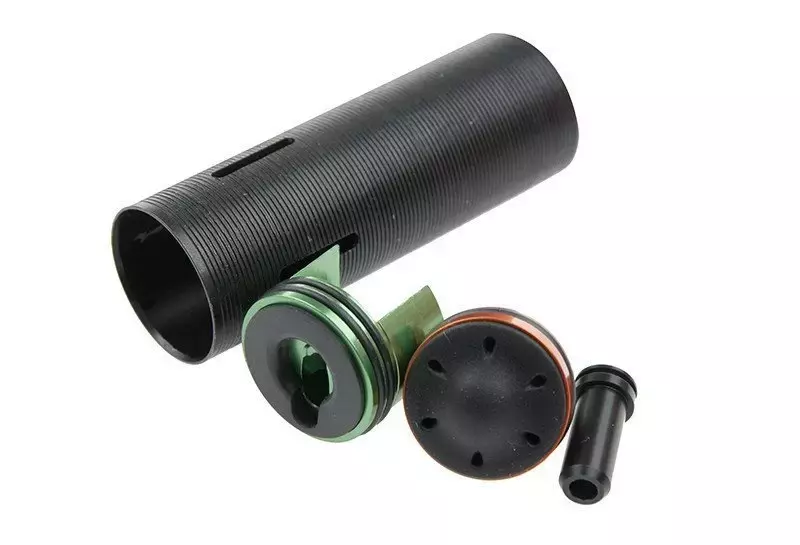 Kit de cilindro reforzado con cabeza de aluminio amortiguada pistóna para P90