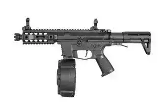PX9 replica machinepistool (+ DRUM magazijn) - zwart