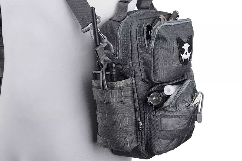 Potrójna ładownica Open I na magazynki AK/M4/G36 - ranger green