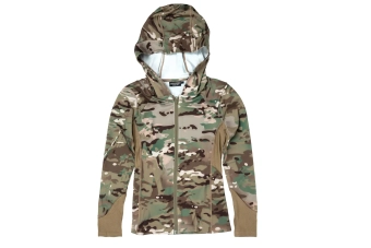Parka elástica con capucha - Multicam