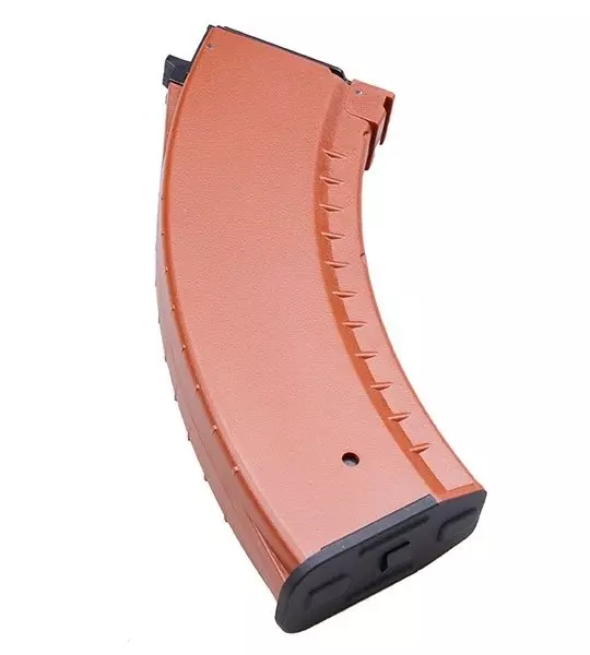 Magazynek Mid-Cap do replik typu AK (7.62) - brązowy