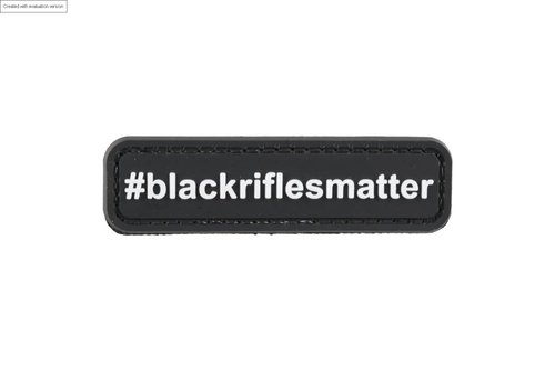 Naszywka 3D - Blackriflesmatter