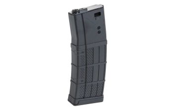 Chargeur Mid-Cap en polymère pour 175 plombs Tornado pour répliques M4/M16 Noir