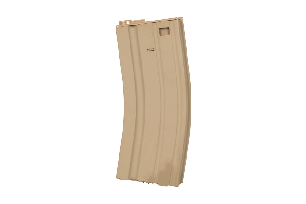 Chargeur hi-cap 300 balles pour répliques type M4/M16 - tan