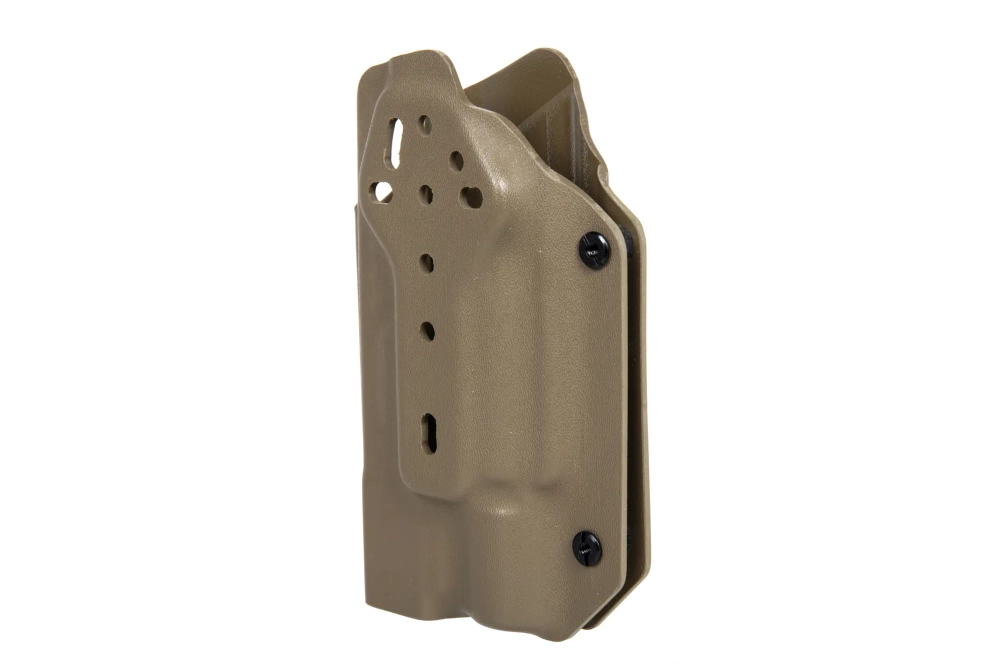 Kydex holster voor Glock Primal Gear replica's Bruin
