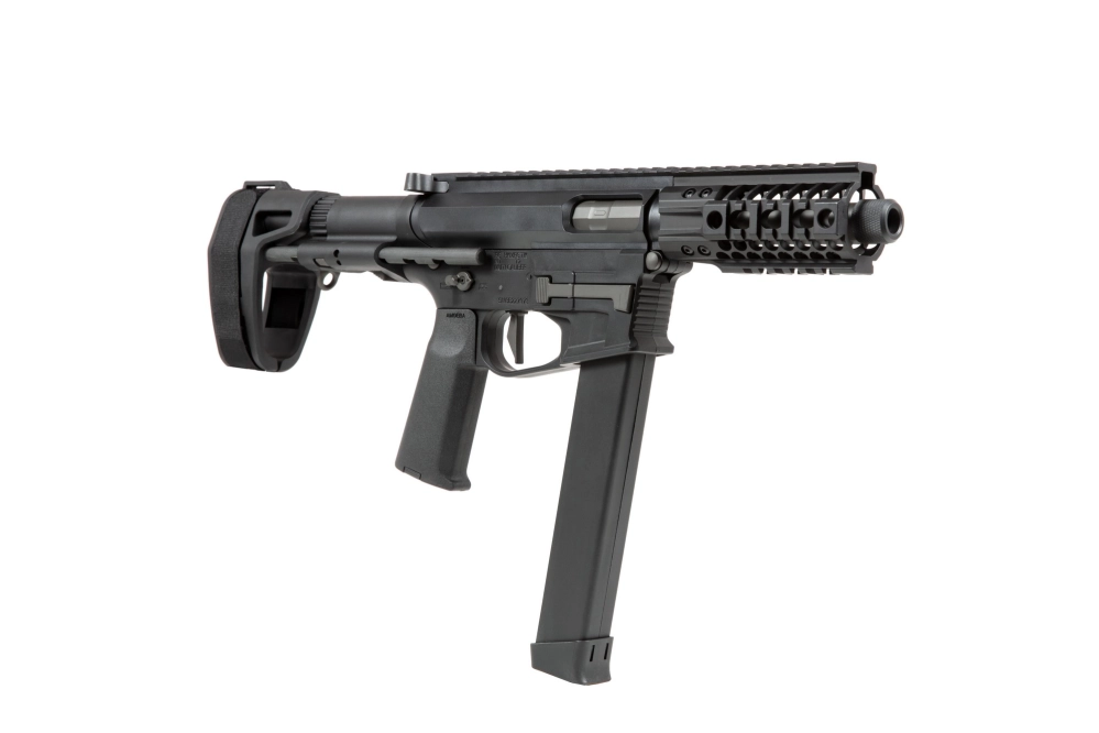 Ametralladora de airsoft M45S-S - negro