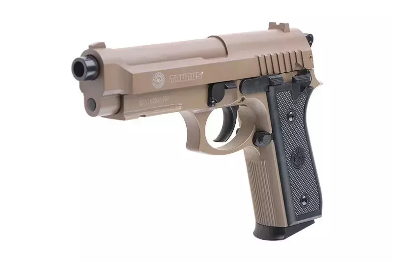 Replika sprężynowa pistoletu TAURUS PT92 - tan