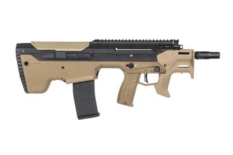 Carabina airsoft Silred dotback x Desert Tech MDRX Micron V3 Half-Tan