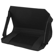 Funda táctica para teléfono Wosport con asa plegable Negra