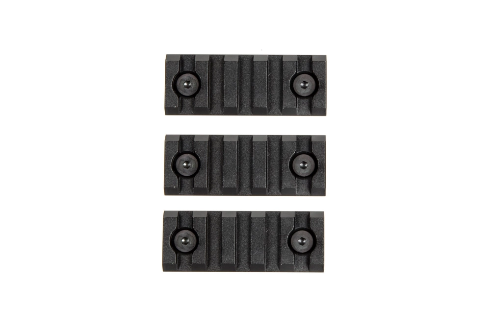 Corto raíl RIS para gripKeyMod (Juego x 3)