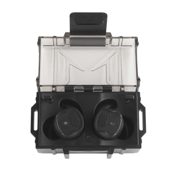 Protectores auditivos intraurales activos Wosport HD-30 Bluetooth Negros