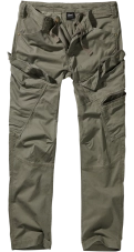 Brandit Adven Slim Fit Trousers Olive