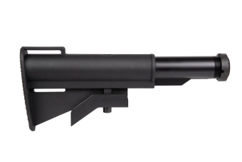 Klasická pažba se sklíčkem pro airsoftové zbraně M733/CAR-15/XM177 černá