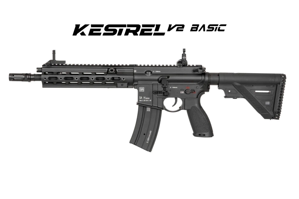 Airsoft geweer Specna Arms SA-H12 ONE™ Kestrel™ ETU Zwart