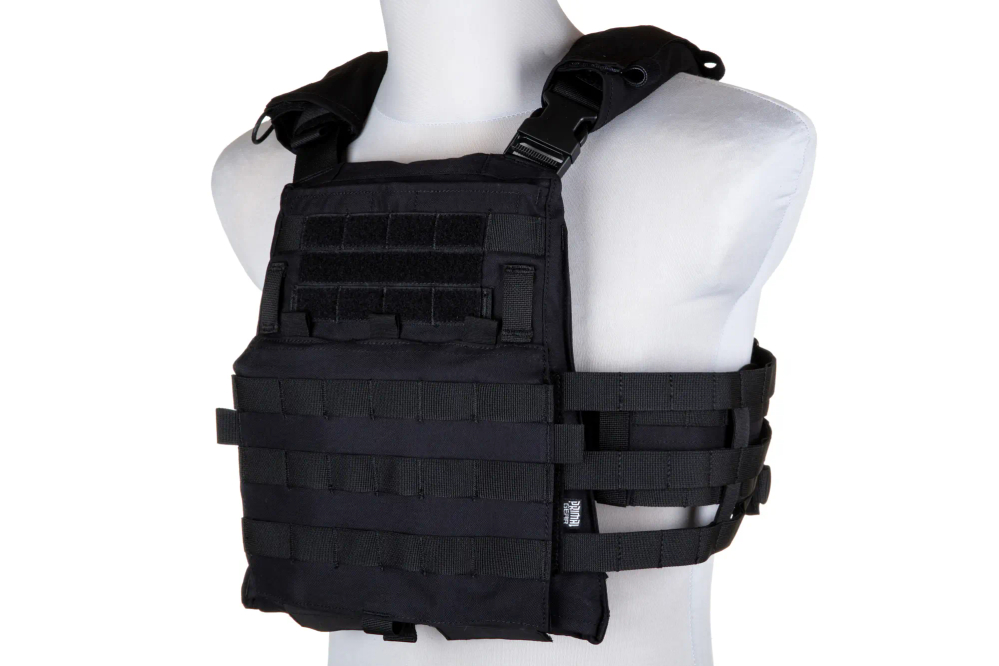 Taktická vesta PRIMAL GEAR Trias Plate Carrier Black