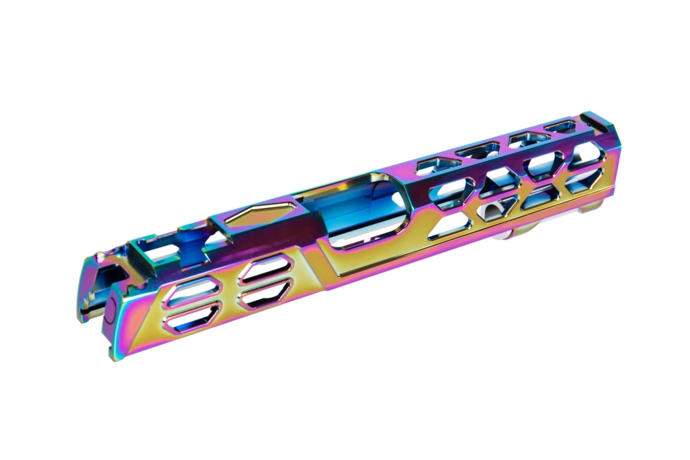 Cerradura de aluminanio LA Capa Customs VOID para réplicass TM Hi-Capa 5.1 Rainbow