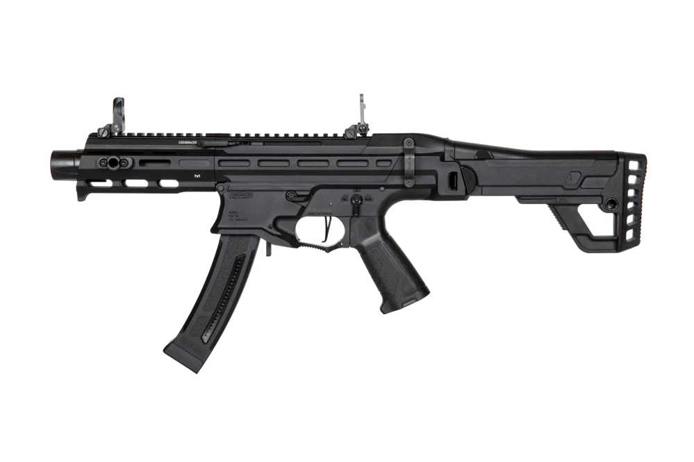 Pistolet mitrailleuse airsoft G&G MXC9 EV Noir