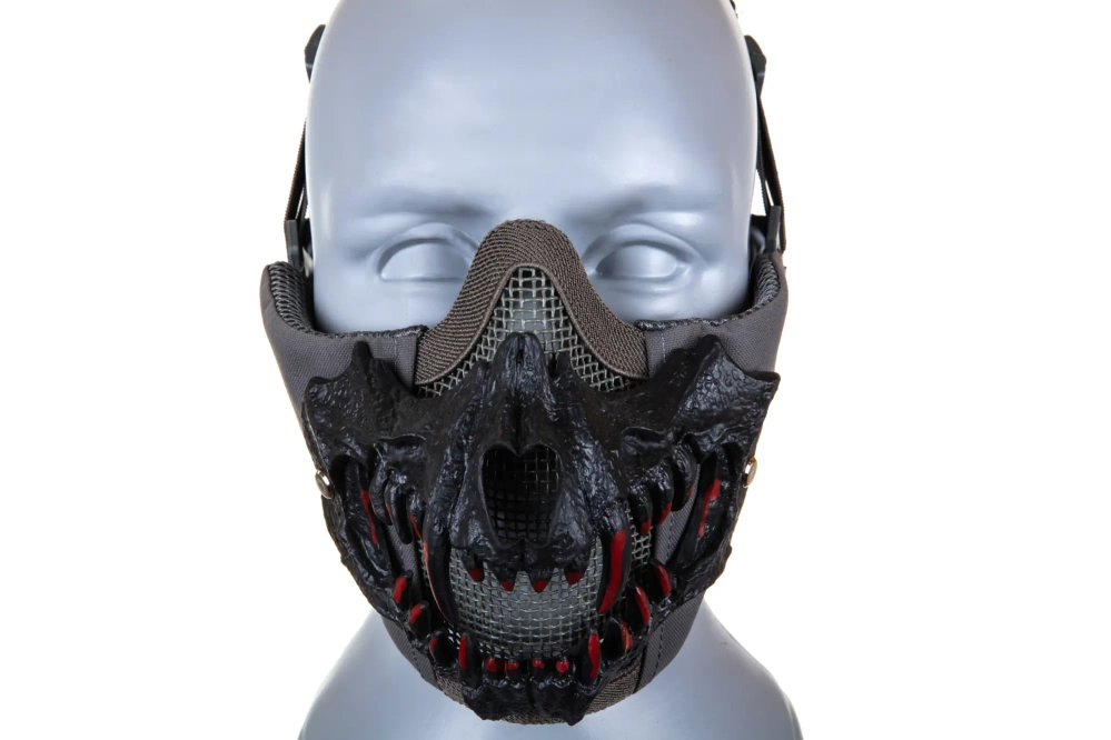 Maska Stalker EVO Fangs Upgrade Szary
