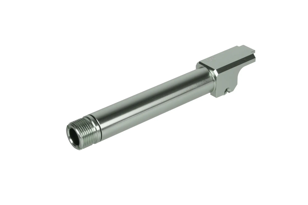 G19 Gen4 "2 Way Fixed" Non-Recoiling External Barrel - Grey