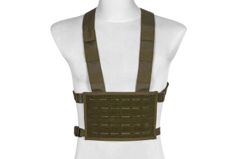 Chaleco táctico Chest rig Corte por láser - verde oliva