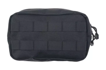 Small Horizontal Cargo Pouch - Black