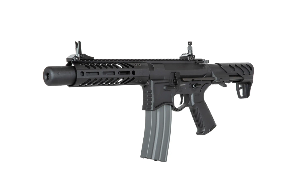 Seekins Precision 7" SBR8 carbine replica with suppressor - Black