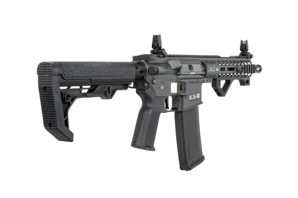 Fusil de airsoft Specna Arms RRA SA-P17 Prime™ Light Ops Stock HAL™ ETU con motor brushless Gris
