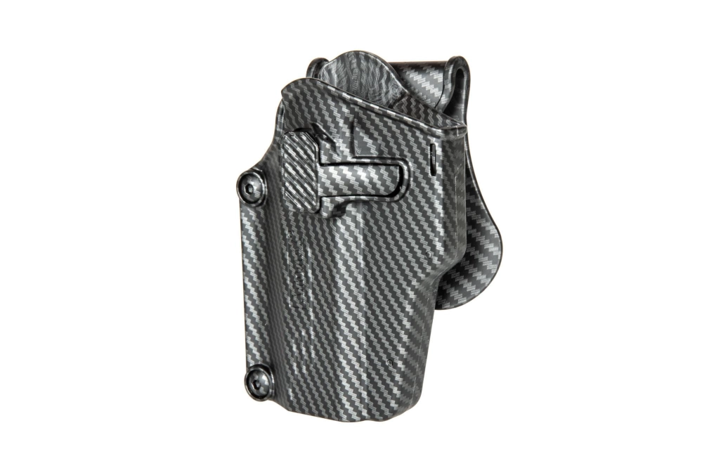Per-Fit™ Multi fit Holster, fits 200+ guns (LEFT HAND) - CARBON