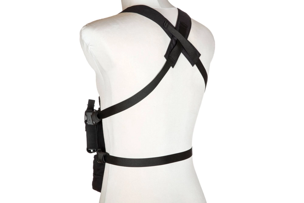 Taktická vesta Univerzální Chest rig Wenator+ - černý
