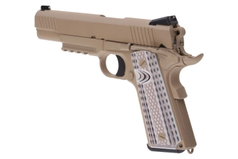 Pistola de airsoft 1911 M45A1 - bronceado