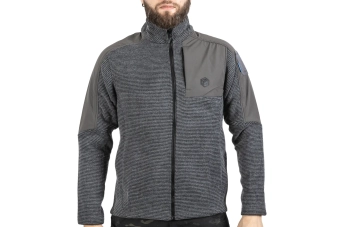 Sudadera Emerson Gear Blue Label Muntjac Gris