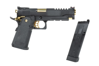 East Crane EC-2104 airsoft pistole Černá a zlatá